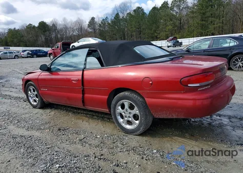 1999 Chrysler Sebring Jxi z USA, uszkodzony, nr VIN 3C3EL55H9XT536567